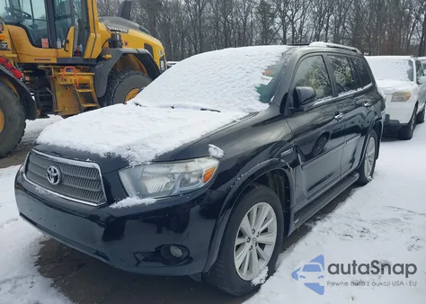 2010 Toyota Highlander Hybrid Limited V6 из США, поврежденный, VIN JTEJW3EH8A2041643